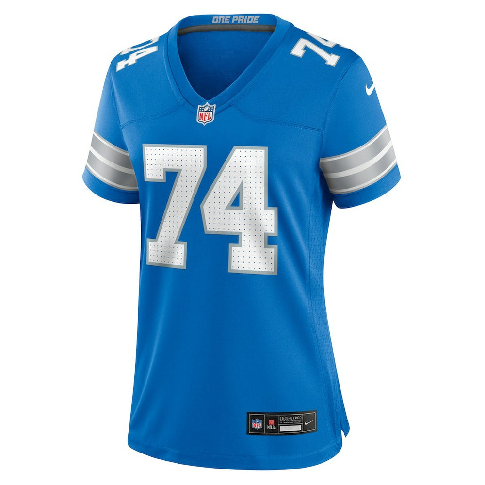 Nike Kayode Awosika Detroit Lions Women's Team Game Jersey Blue