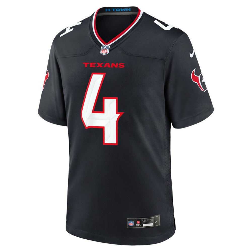 Nike Kamari Lassiter Houston Texans Team Game Jersey Navy