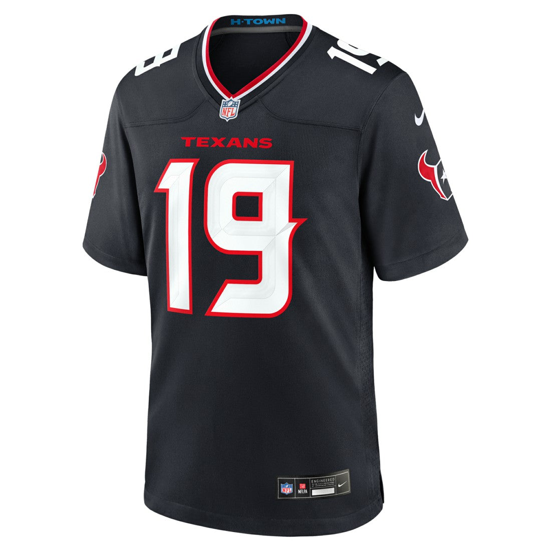 Nike Xavier Hutchinson Houston Texans Team Game Jersey Navy
