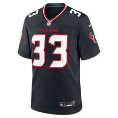 Nike Dare Ogunbowale Houston Texans Team Game Jersey Navy