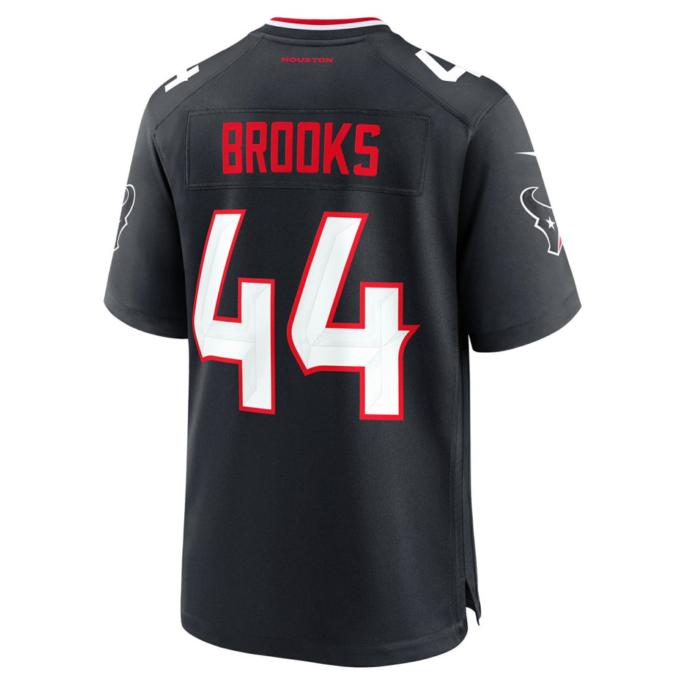 Nike British Brooks Houston Texans Team Game Jersey Navy
