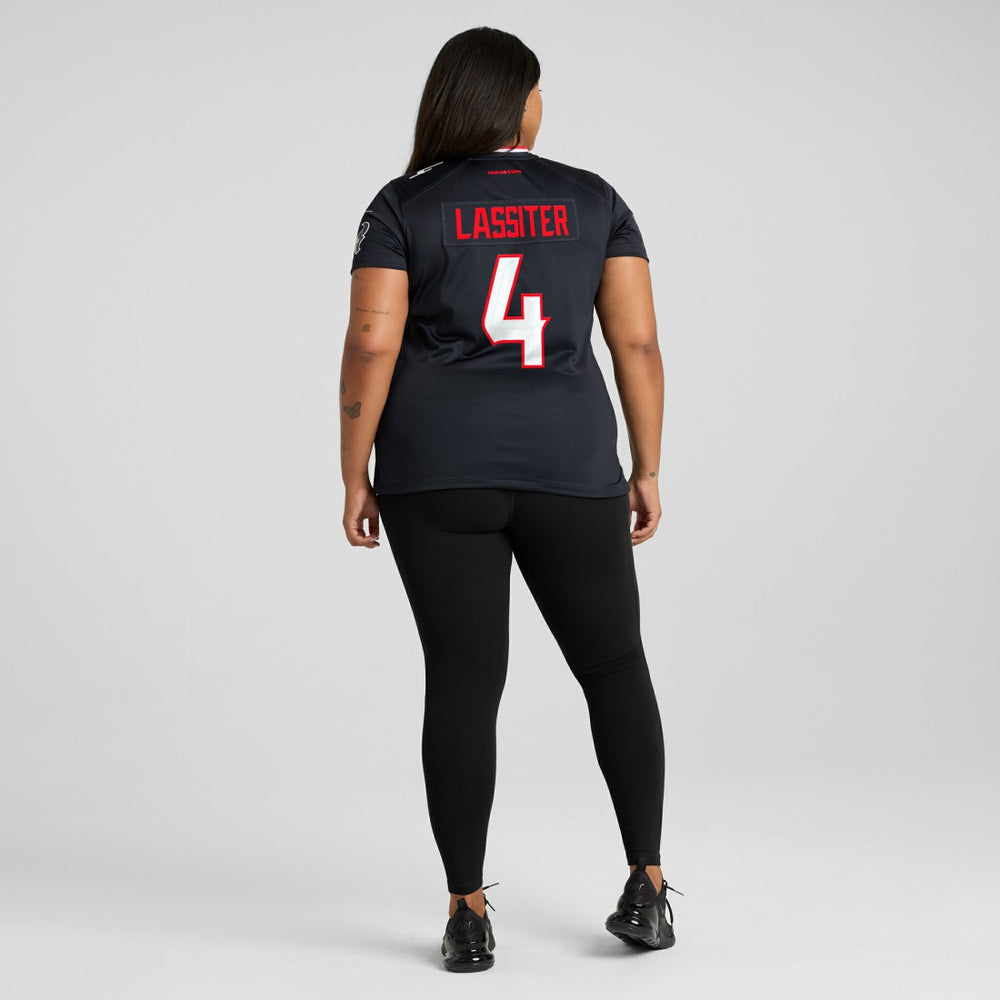 Nike Kamari Lassiter Houston Texans Women's Team Game Jersey Navy