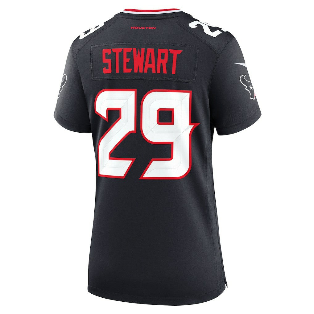 Nike M.J. Stewart Houston Texans Women's Team Game Jersey Navy
