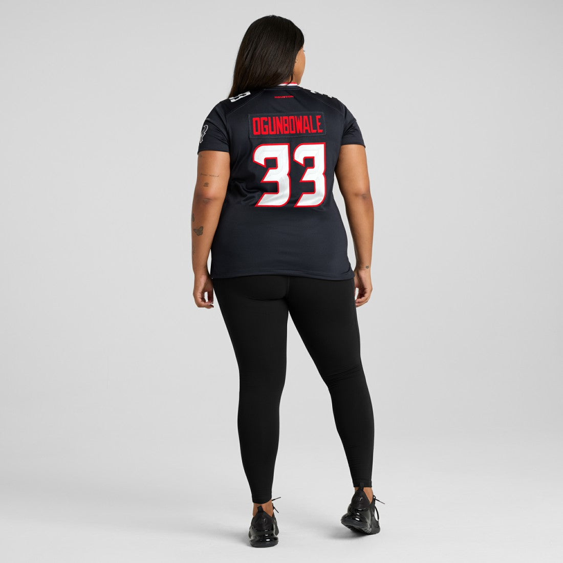Nike Dare Ogunbowale Houston Texans Women's Team Game Jersey Navy