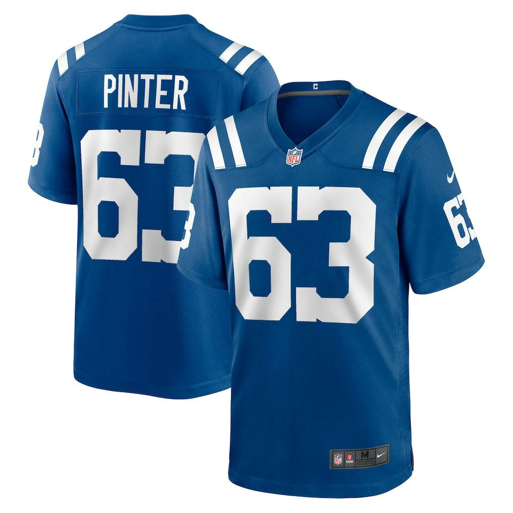 Nike Danny Pinter Indianapolis Colts Game Jersey Royal