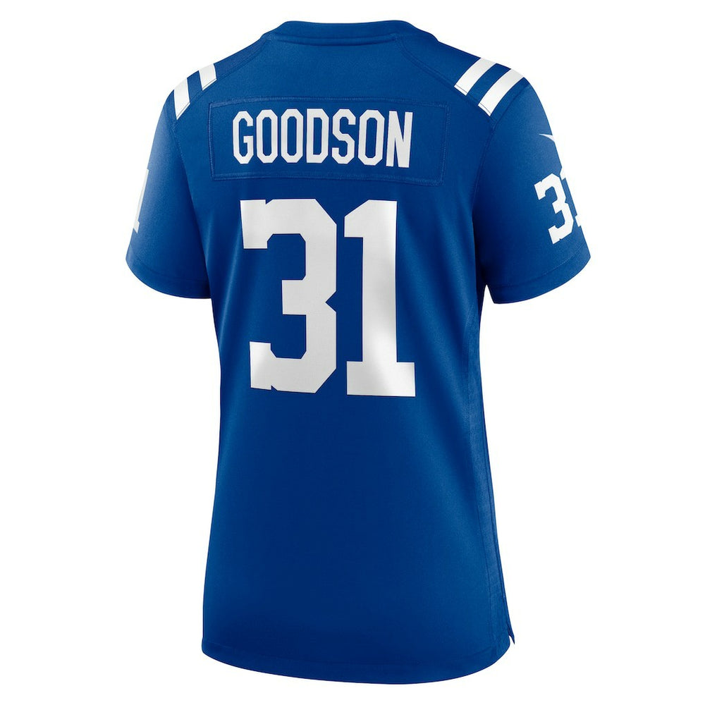 Nike Tyler Goodson Indianapolis Colts Women's Game Jersey Royal
