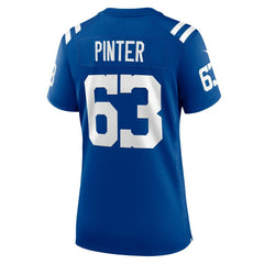 Nike Danny Pinter Indianapolis Colts Women's Game Jersey Royal
