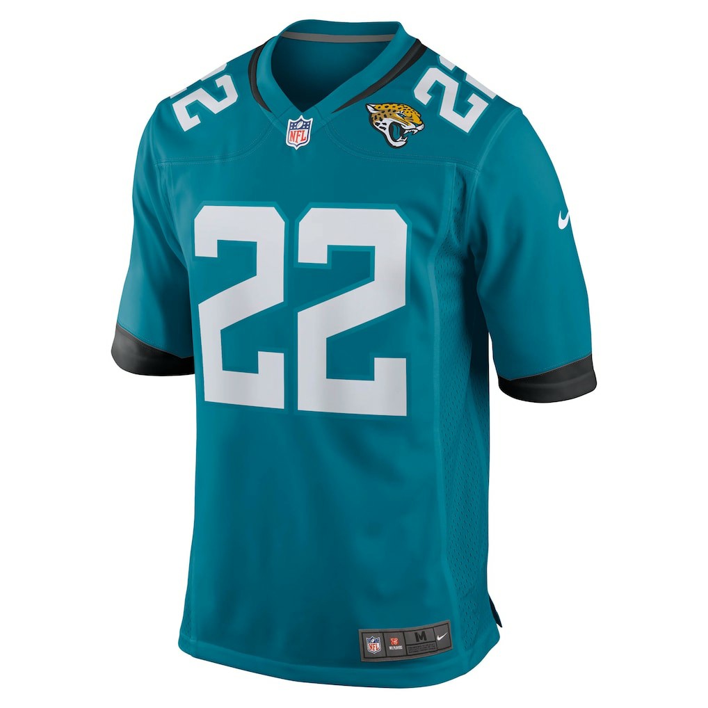 Nike Jarrian Jones Jacksonville Jaguars Team Game Jersey Teal