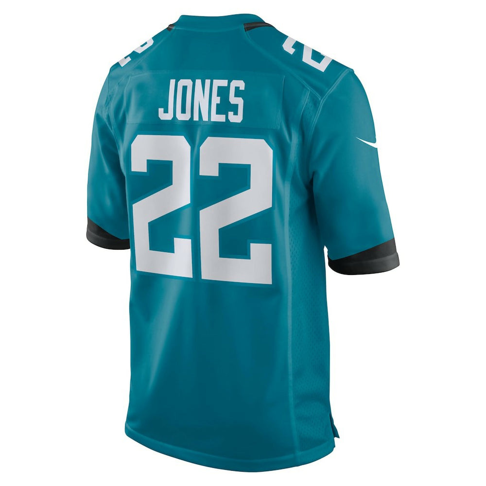 Nike Jarrian Jones Jacksonville Jaguars Team Game Jersey Teal