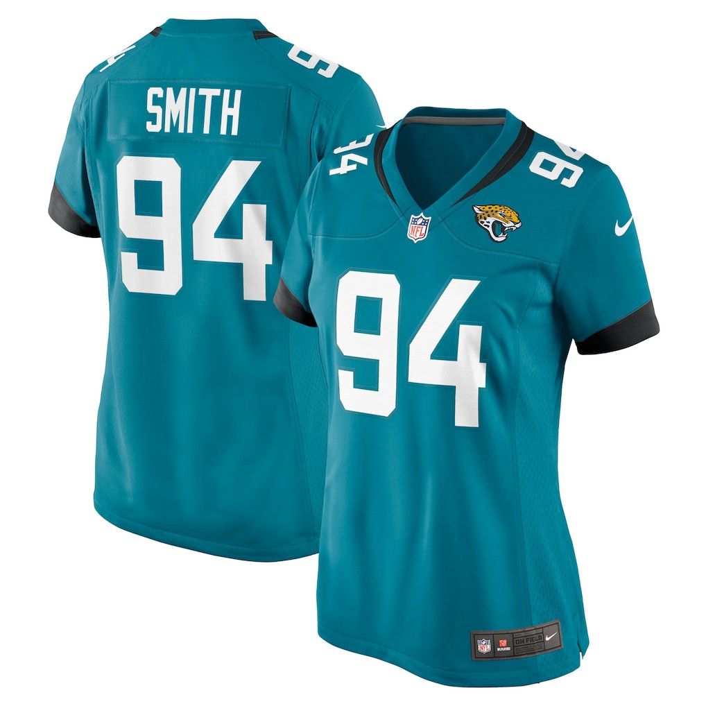 Nike Maason Smith Jacksonville Jaguars Women's Game Jersey Teal