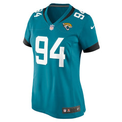 Nike Maason Smith Jacksonville Jaguars Women's Game Jersey Teal