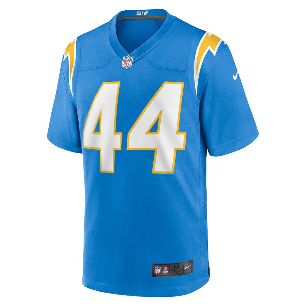 Nike Scott Matlock Los Angeles Chargers Team Game Jersey Powder Blue