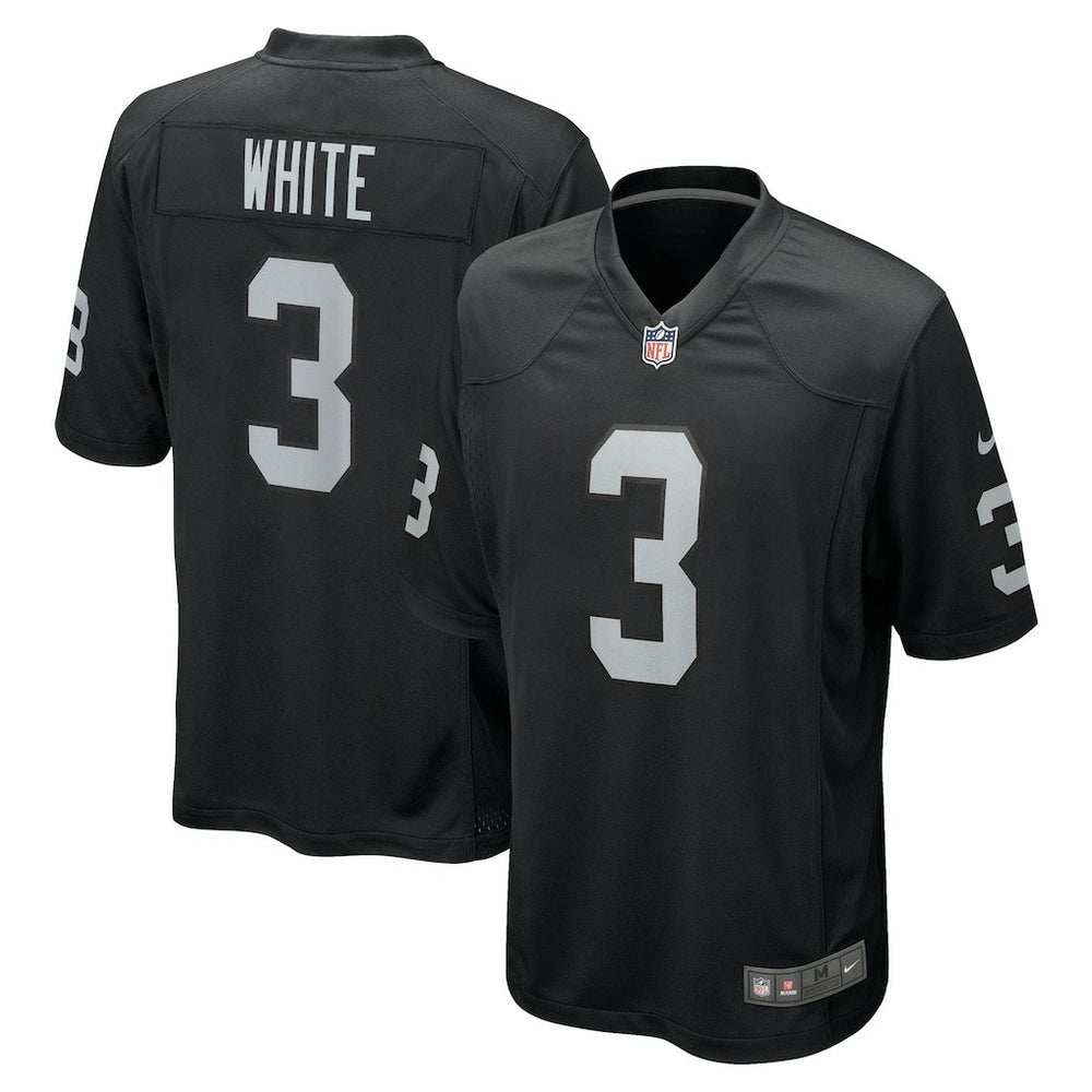 Nike Zamir White Las Vegas Raiders Team Game Jersey Black