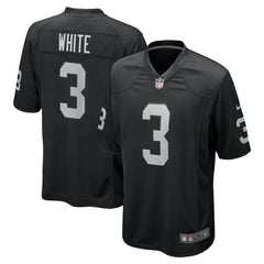 Nike Zamir White Las Vegas Raiders Team Game Jersey Black