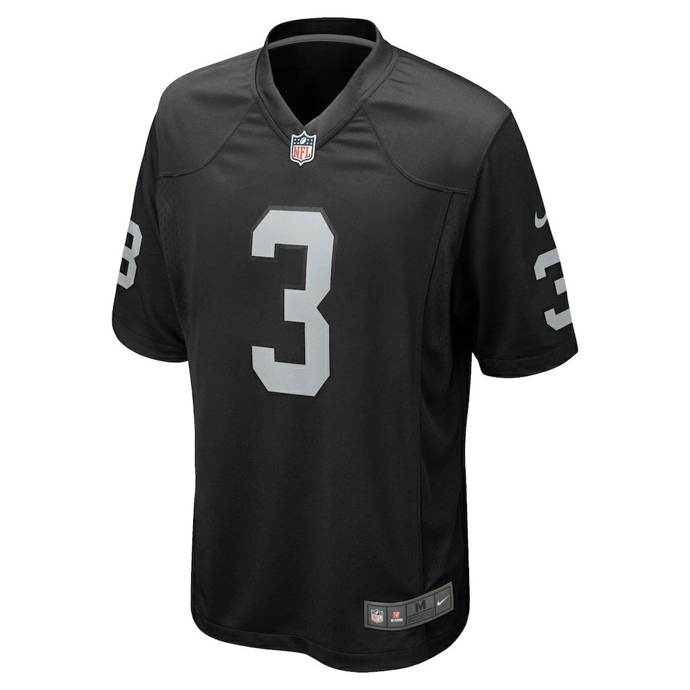 Nike Zamir White Las Vegas Raiders Team Game Jersey Black