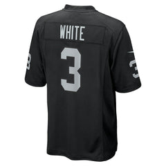 Nike Zamir White Las Vegas Raiders Team Game Jersey Black