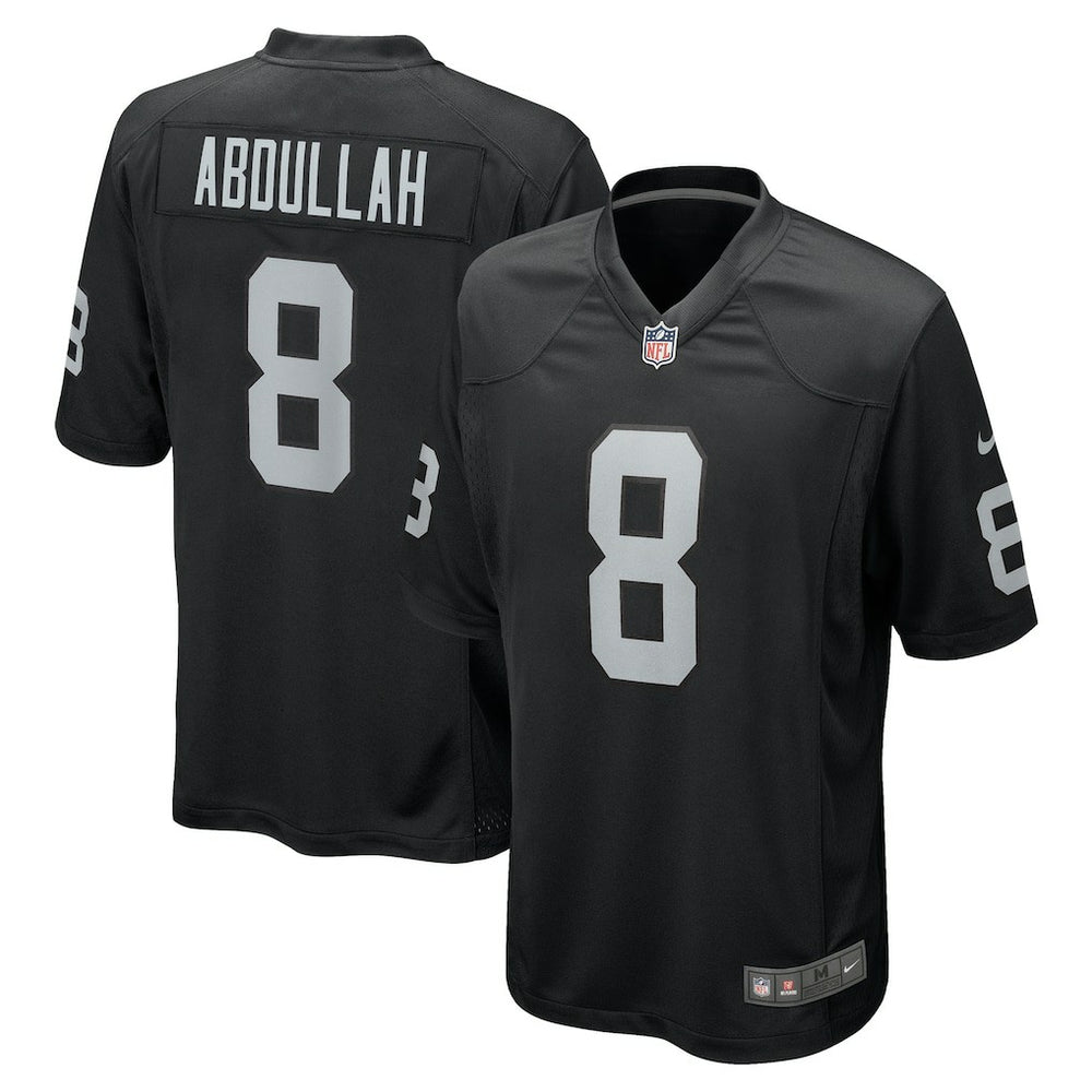 Nike Ameer Abdullah Las Vegas Raiders Team Game Jersey Black