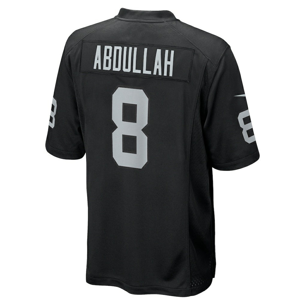 Nike Ameer Abdullah Las Vegas Raiders Team Game Jersey Black