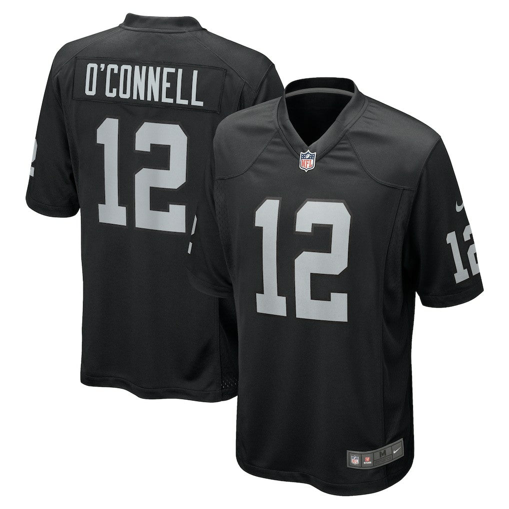 Nike Aidan O'Connell Las Vegas Raiders Team Game Jersey Black