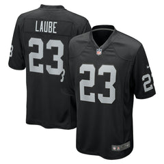 Nike Dylan Laube Las Vegas Raiders Team Game Jersey Black