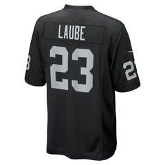 Nike Dylan Laube Las Vegas Raiders Team Game Jersey Black