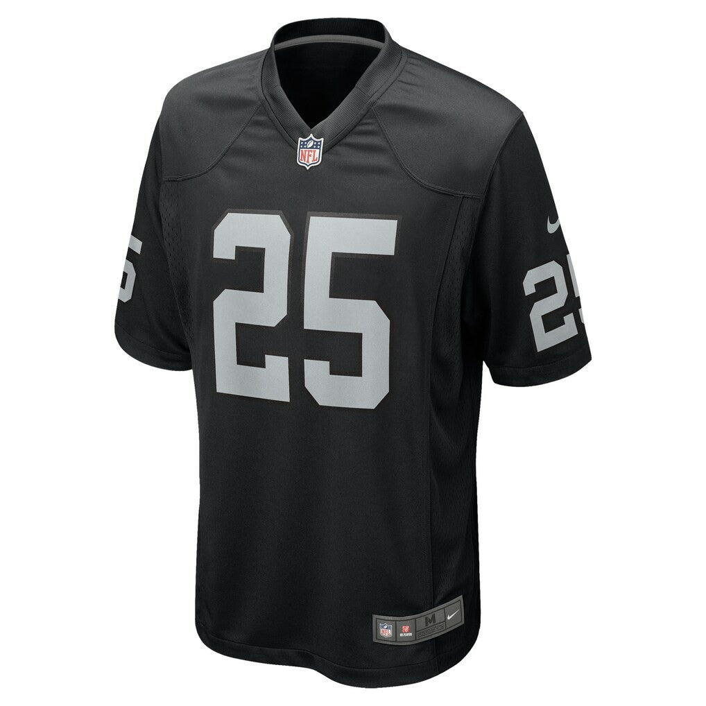 Nike Decamerion Richardson Las Vegas Raiders Team Game Jersey Black