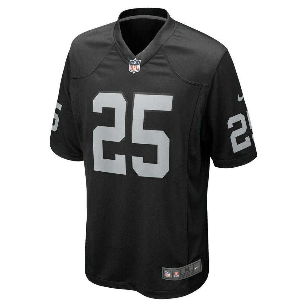 Nike Decamerion Richardson Las Vegas Raiders Team Game Jersey Black
