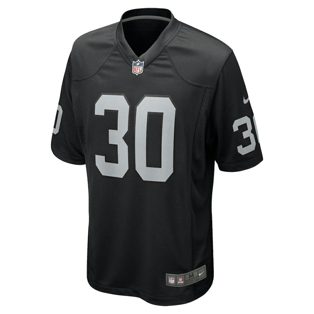 Nike Darnay Holmes Las Vegas Raiders Team Game Jersey Black