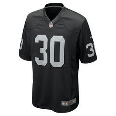 Nike Darnay Holmes Las Vegas Raiders Team Game Jersey Black