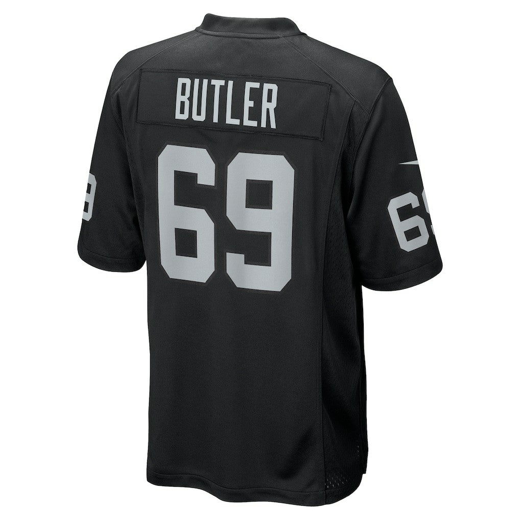 Nike Adam Butler Las Vegas Raiders Team Game Jersey Black