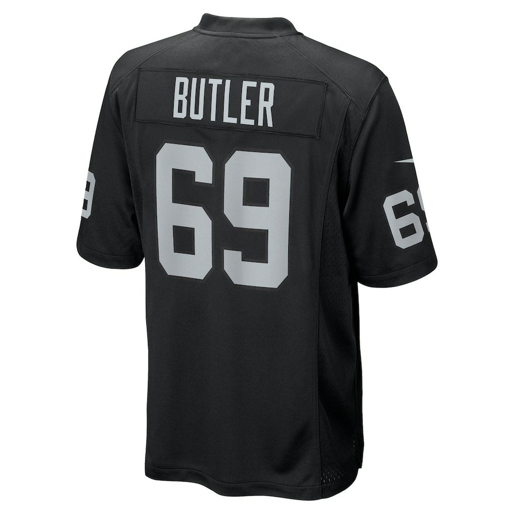 Nike Adam Butler Las Vegas Raiders Team Game Jersey Black
