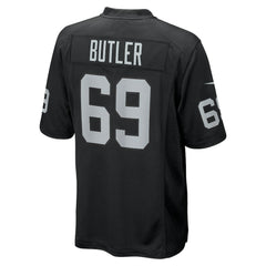 Nike Adam Butler Las Vegas Raiders Team Game Jersey Black