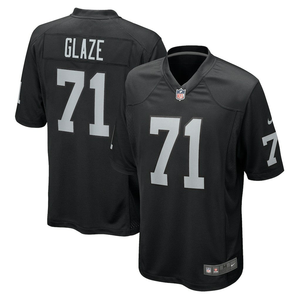 Nike DJ Glaze Las Vegas Raiders Team Game Jersey Black