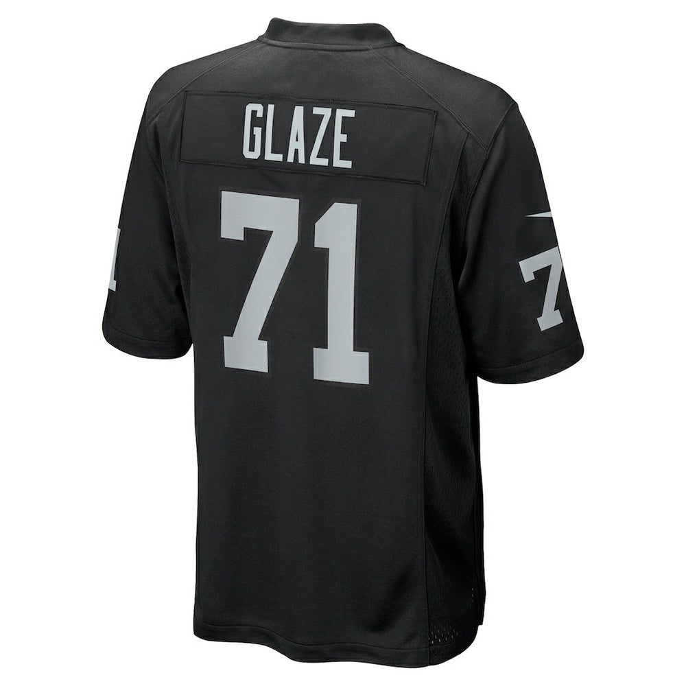Nike DJ Glaze Las Vegas Raiders Team Game Jersey Black