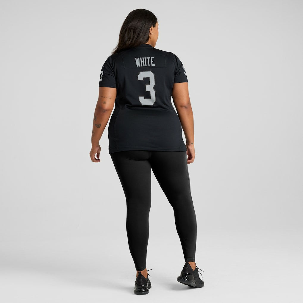 Nike Zamir White Las Vegas Raiders Women's Game Jersey Black