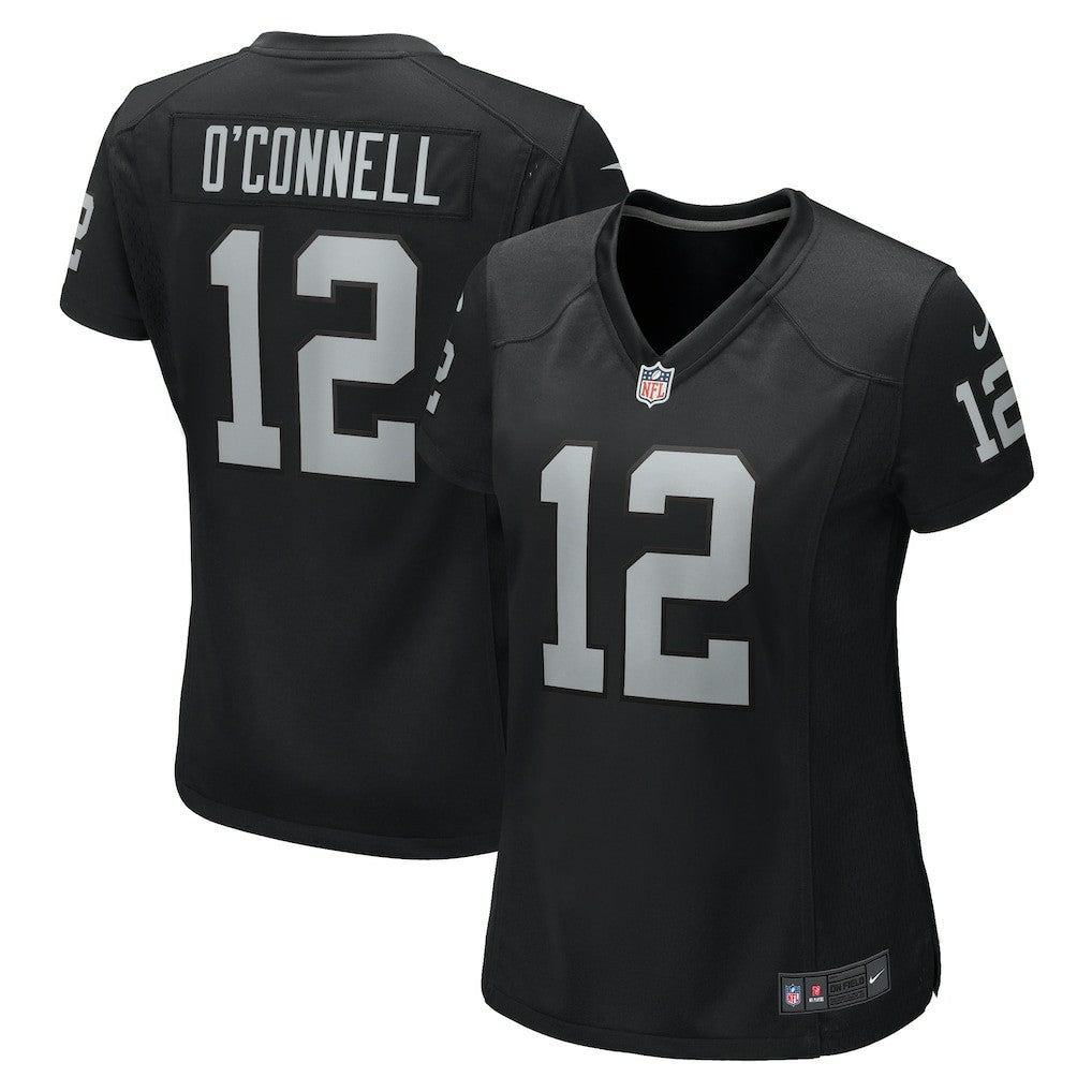 Nike Aidan O'Connell Las Vegas Raiders Women's Game Jersey Black