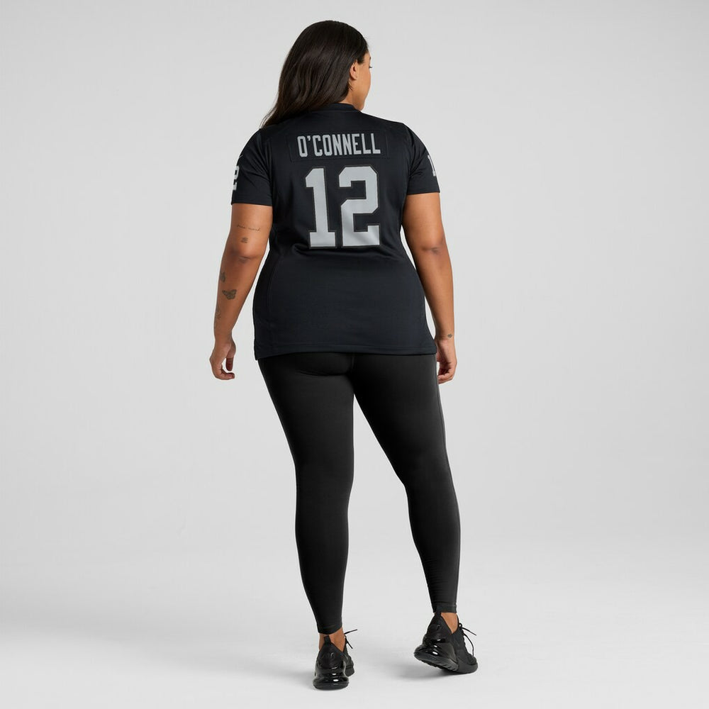 Nike Aidan O'Connell Las Vegas Raiders Women's Game Jersey Black