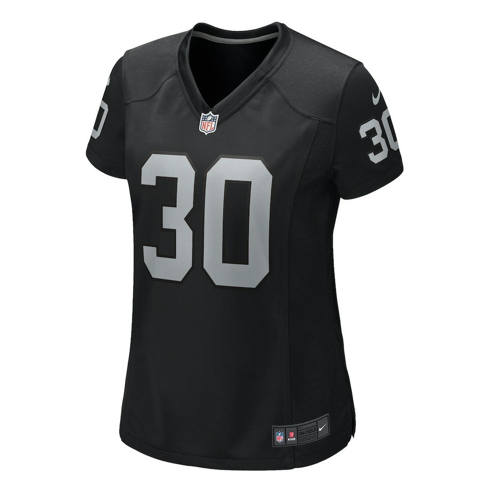 Nike Darnay Holmes Las Vegas Raiders Women's Game Jersey Black