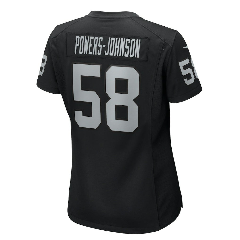 Nike Jackson Powers-Johnson Las Vegas Raiders Women's Game Jersey Black