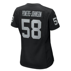 Nike Jackson Powers-Johnson Las Vegas Raiders Women's Game Jersey Black