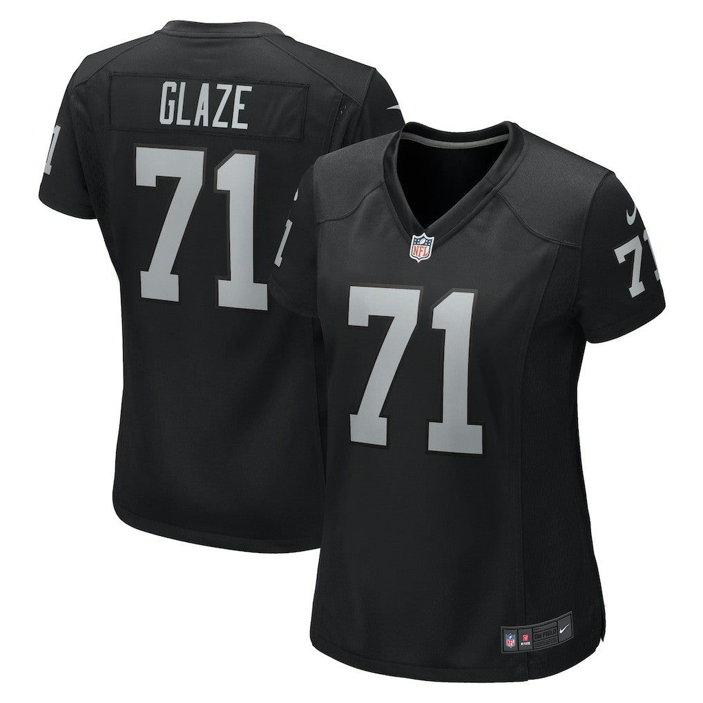 Nike DJ Glaze Las Vegas Raiders Women's Game Jersey Black