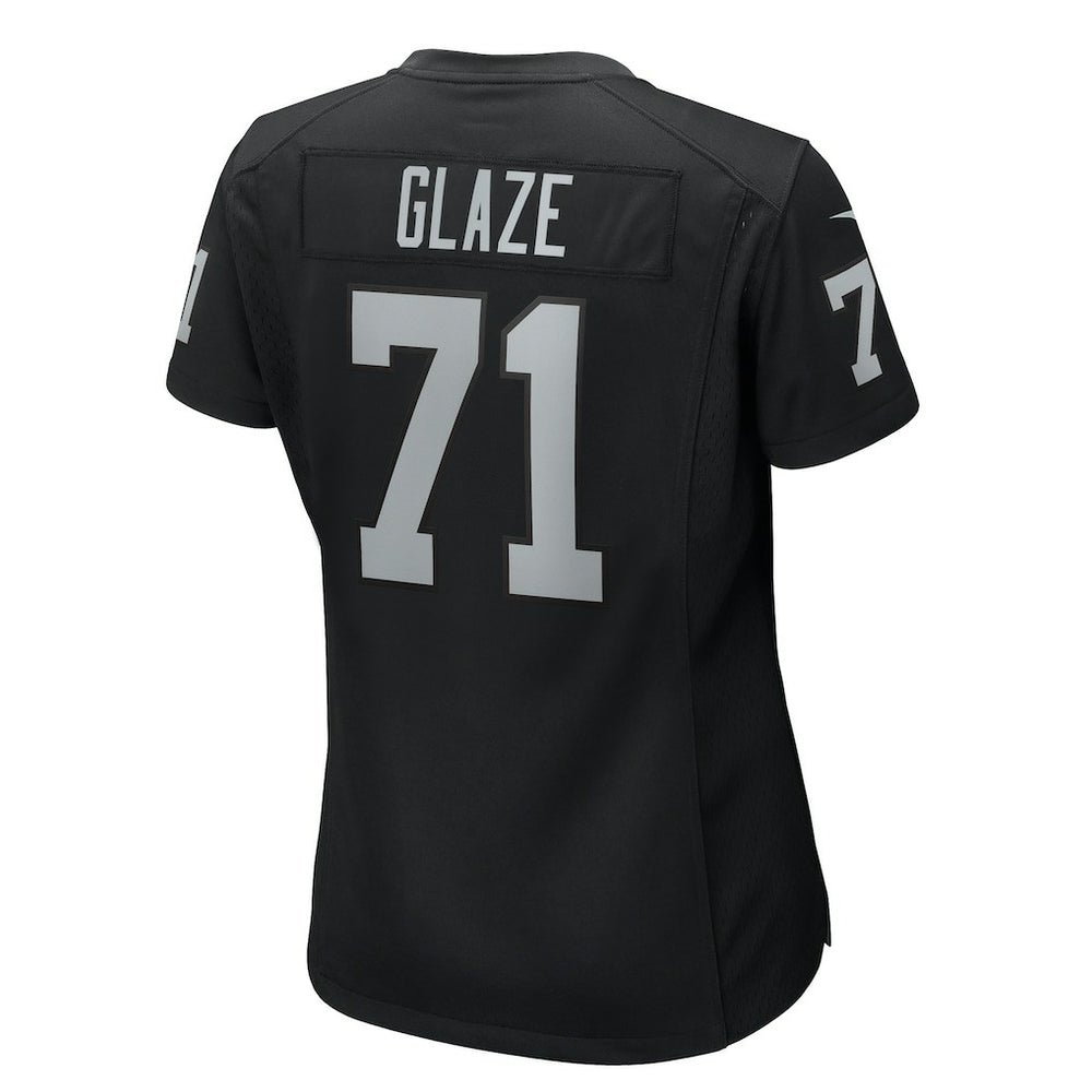 Nike DJ Glaze Las Vegas Raiders Women's Game Jersey Black