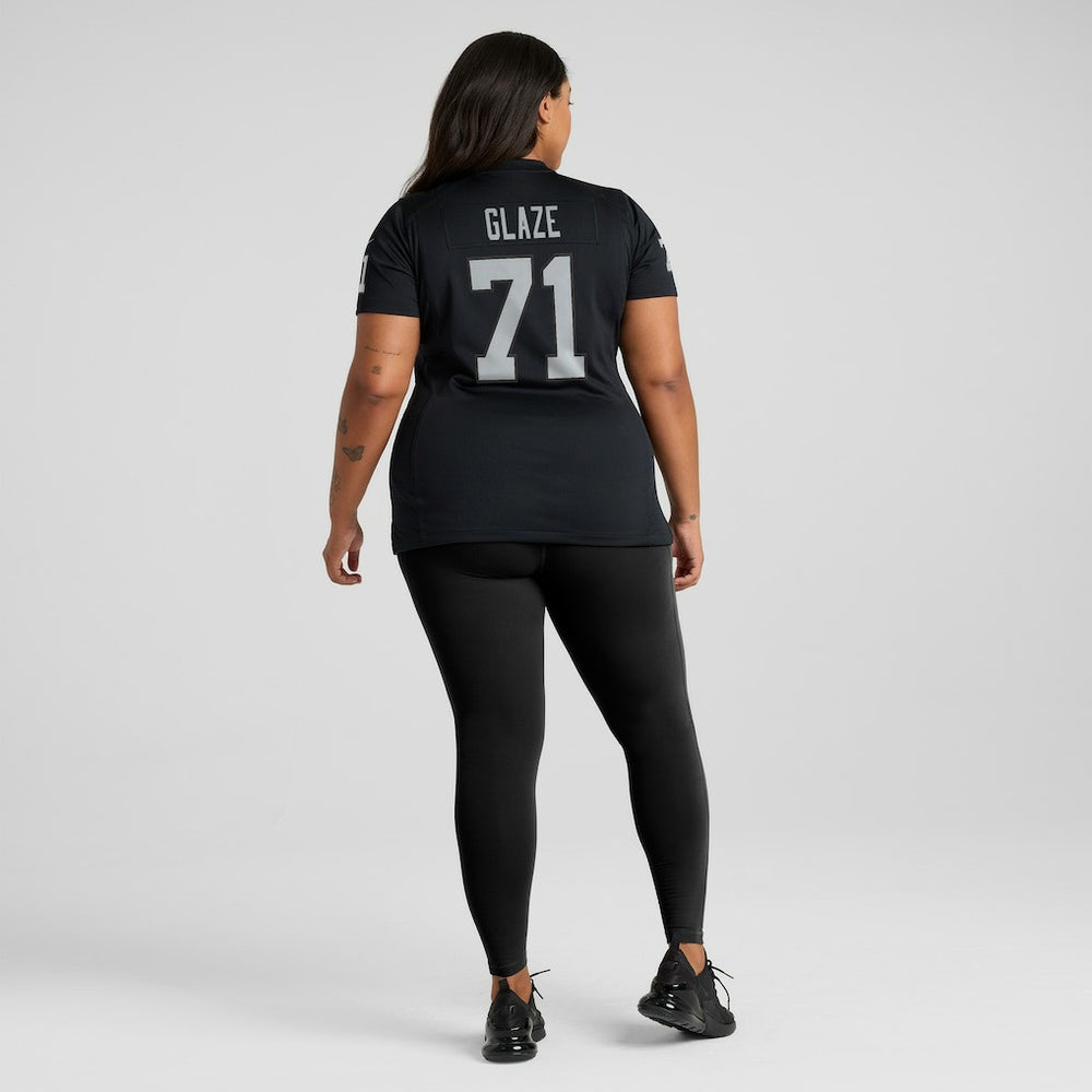 Nike DJ Glaze Las Vegas Raiders Women's Game Jersey Black