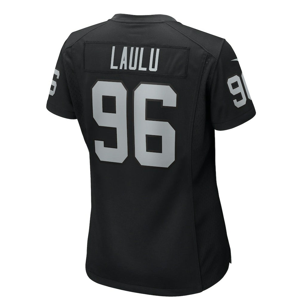 Nike Jonah Laulu Las Vegas Raiders Women's Game Jersey Black