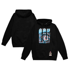 Atlanta Braves Mitchell & Ness Sidewalk Sketch Pullover Hoodie - Black - Mitchell & Ness on Sale