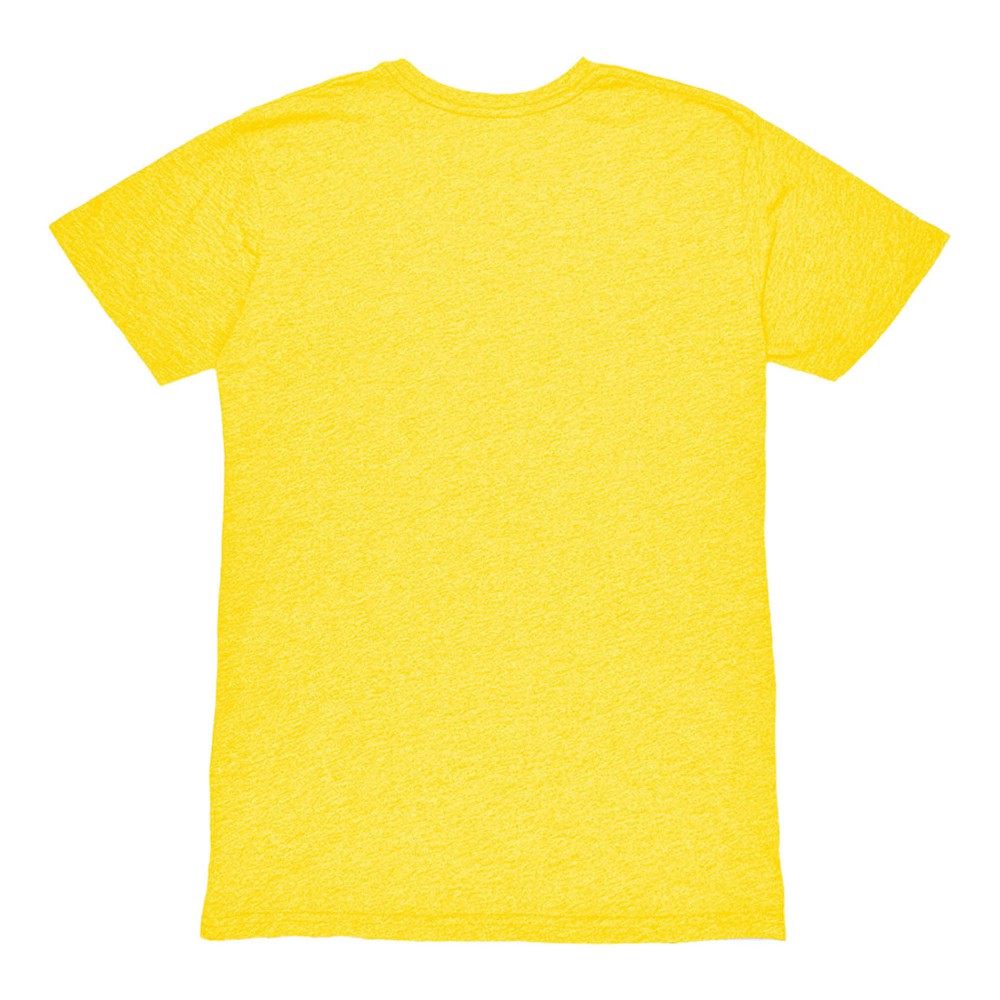 Club America 1863FC Left Mono Badge Vintage Tri-Blend T-Shirt Yellow