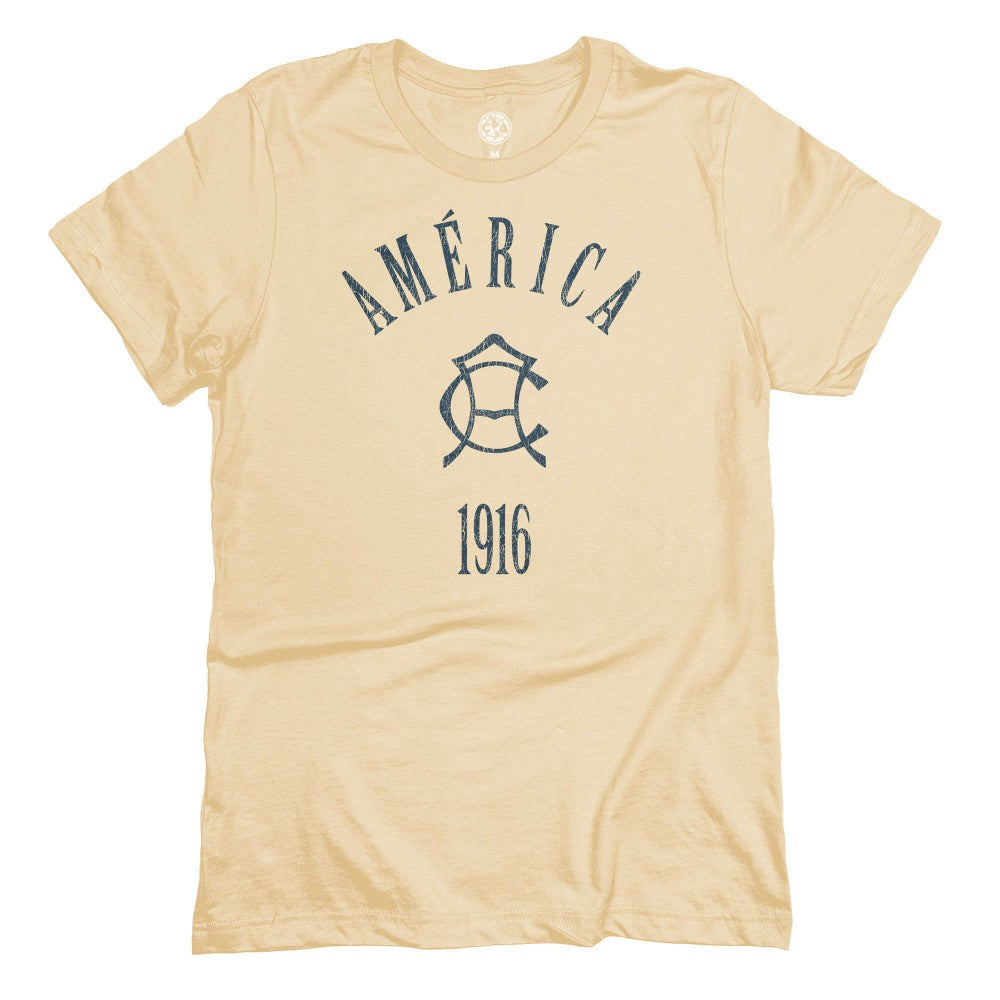 Club America 1863FC Team Arch T-Shirt Tan