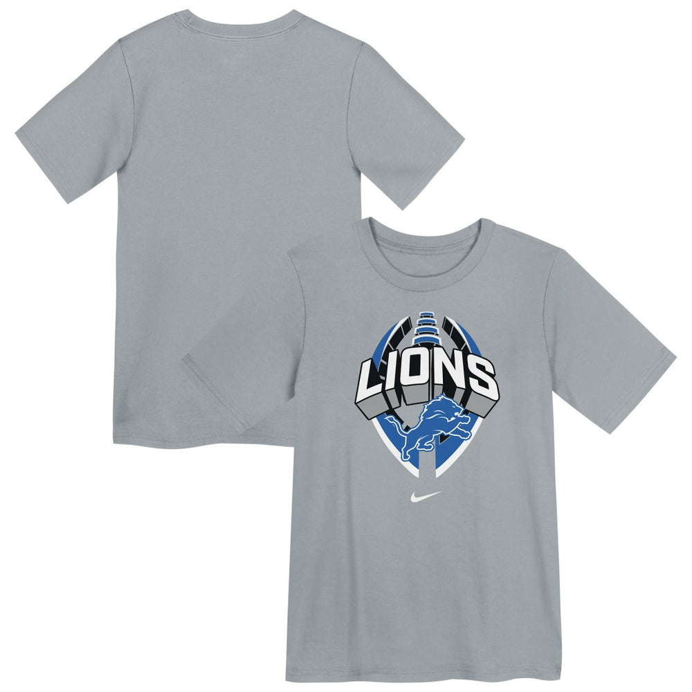 Nike Detroit Lions Preschool Icon Legend Dri-FIT T-Shirt Gray