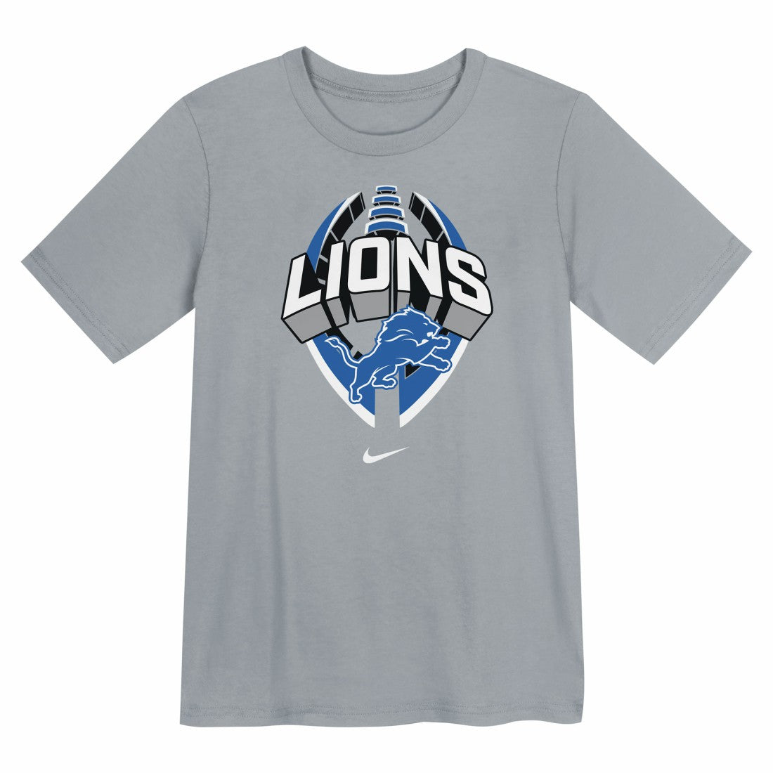 Nike Detroit Lions Preschool Icon Legend Dri-FIT T-Shirt Gray