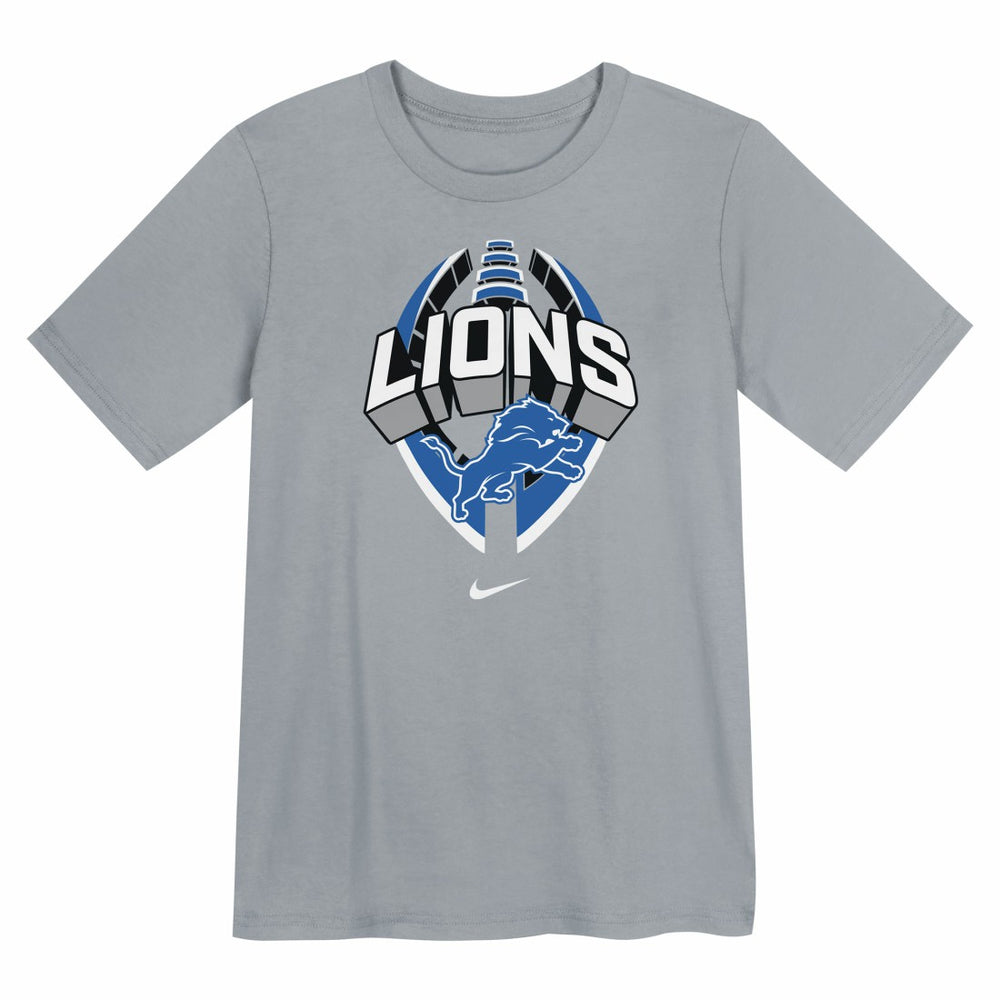 Nike Detroit Lions Preschool Icon Legend Dri-FIT T-Shirt Gray